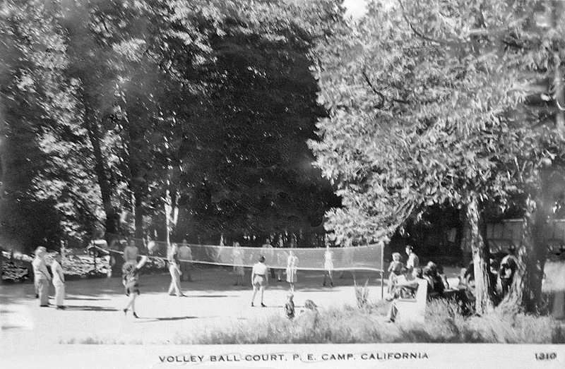 PE Camp Volley Ball Court c.1930