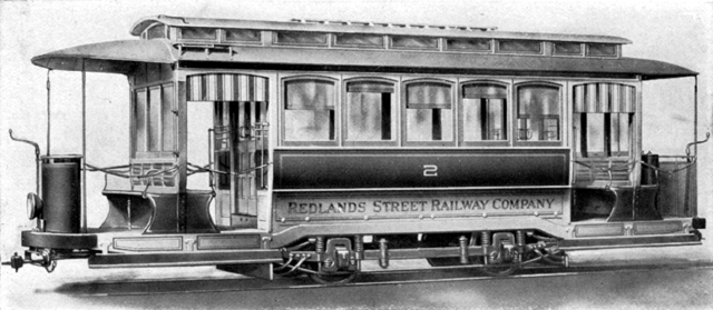 Redlands Street Railway Brill