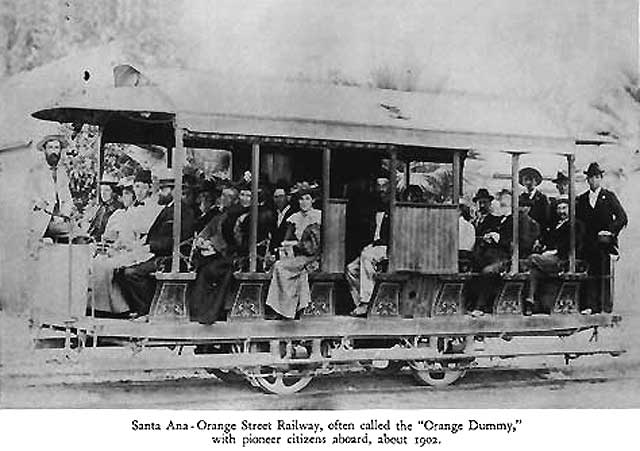 Santa Ana-Orange Steam Dummy 1902